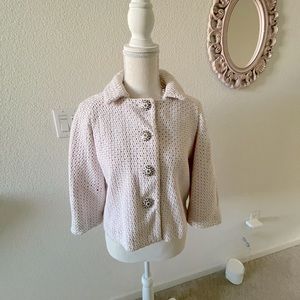 Cynthia Steffe Eyelet Embroidery Jacket